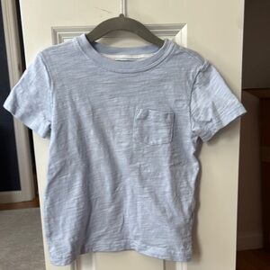 Janie and Jack Blue Short Sleeve Tee Classic Crew Neck